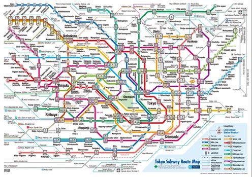 図 東京 わかりやすい 路線 首都高速のわかりやすい路線図や「複雑なルート案内」│交通と旅の便利手帖