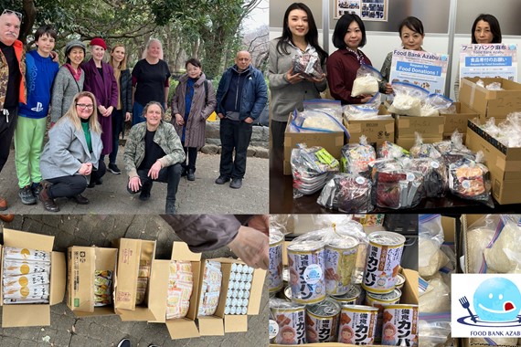 3月の食料支援 - 港区の困窮家庭、ホームレス支援団体等へ食料をお届けしました